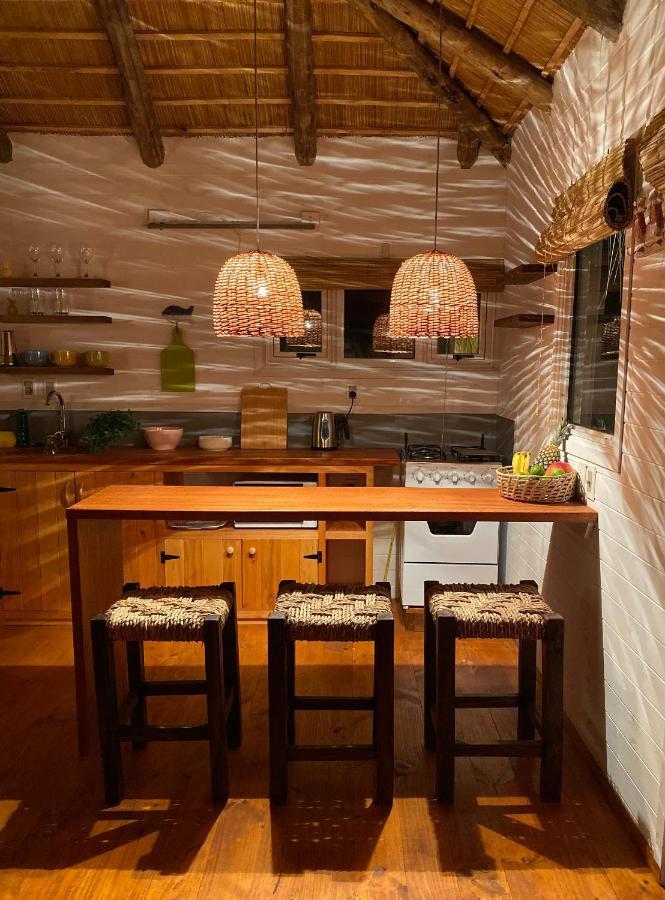 Cabanas Punta Papaya Punta Del Diablo Luaran gambar